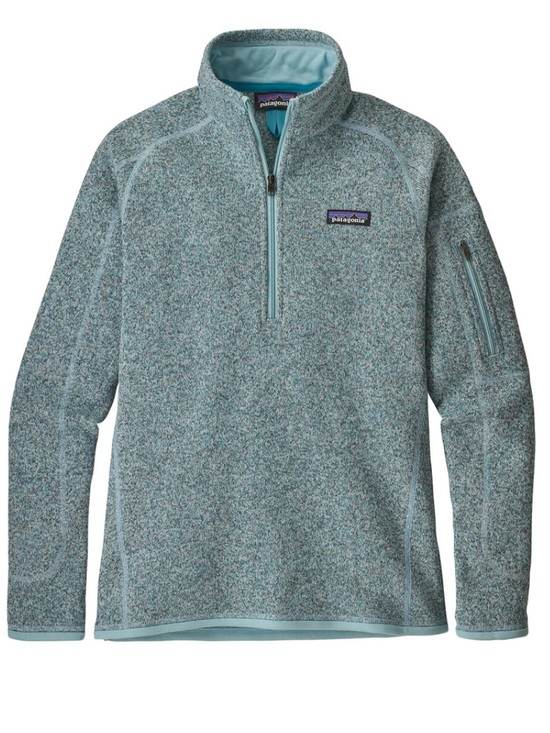 Patagonia Sweaters - Women’s Patagonia Better Sweater Medium Atoll Blue 1/4 Zip style 25617